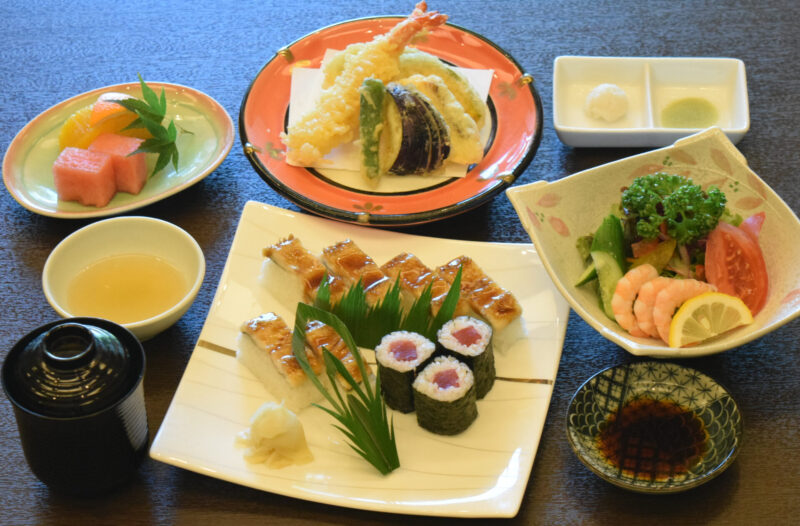 穴子棒寿司ランチ