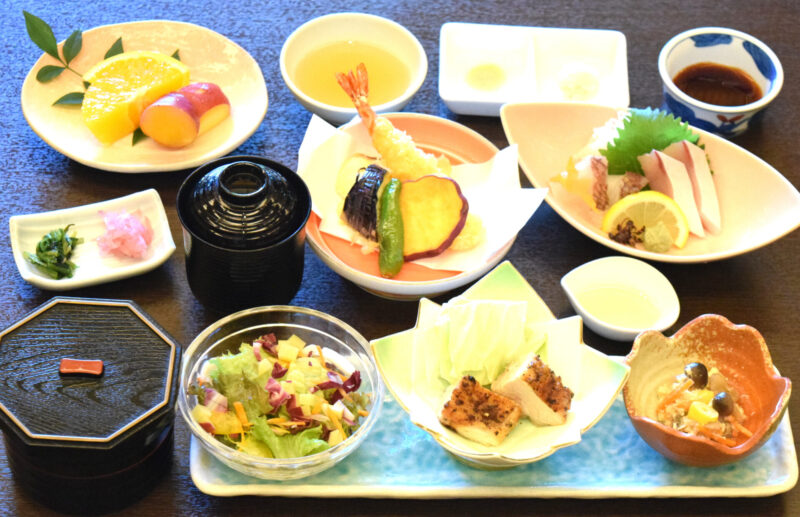 懐風亭 秋ランチ