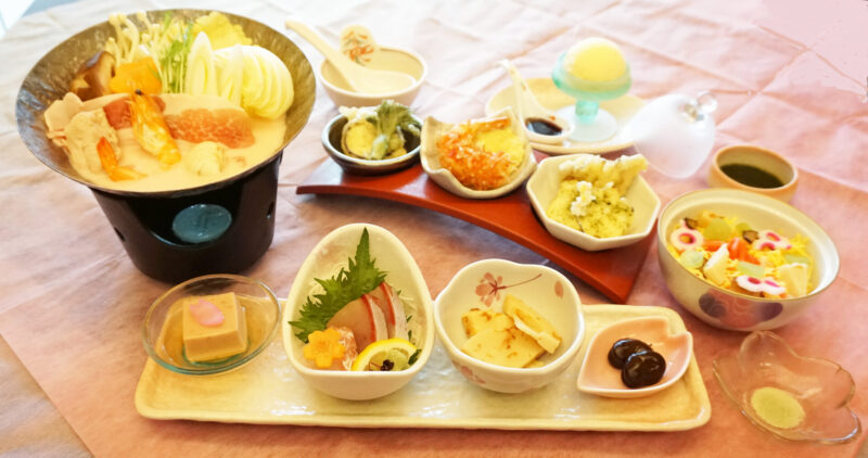 ※4月2日～6月2日　平日限定　入園・華御膳セット